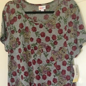 BNWT LuLaRoe Disney Miss Piggy Carly Size Large